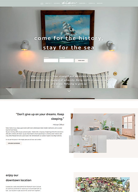 preview image of Sisu Plymouth's website